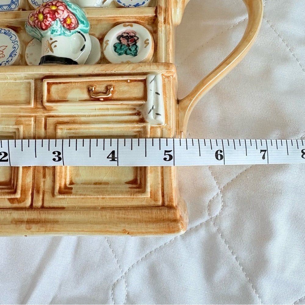 Vintage Welsh Dresser Style Large Teapot - Picture 11 of 12